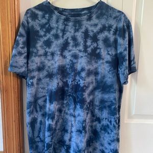 Urban outfitters tie dye blue shirt